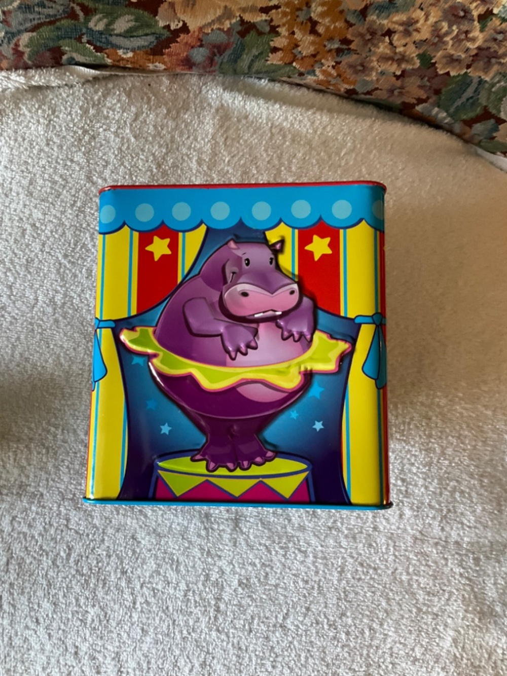 EUC Schylling "Silly Circus" Jack-in-the-Box Musical Toy - Picture 5 of 7